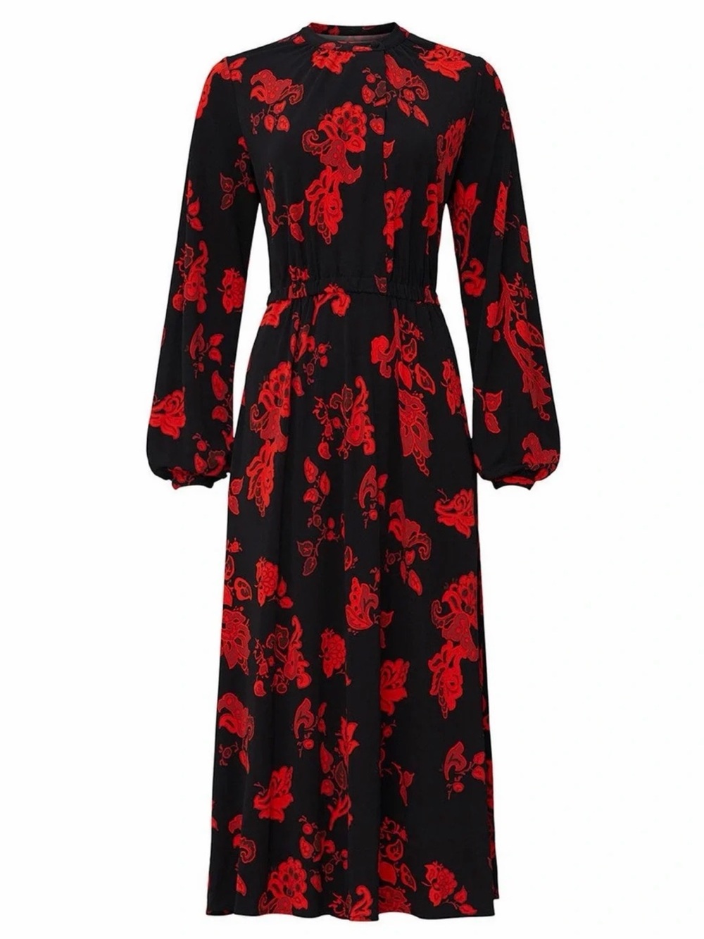 Large Tory Burch Floral Midi Dress
